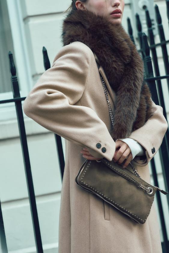 Zara LONG STUDDED BAG