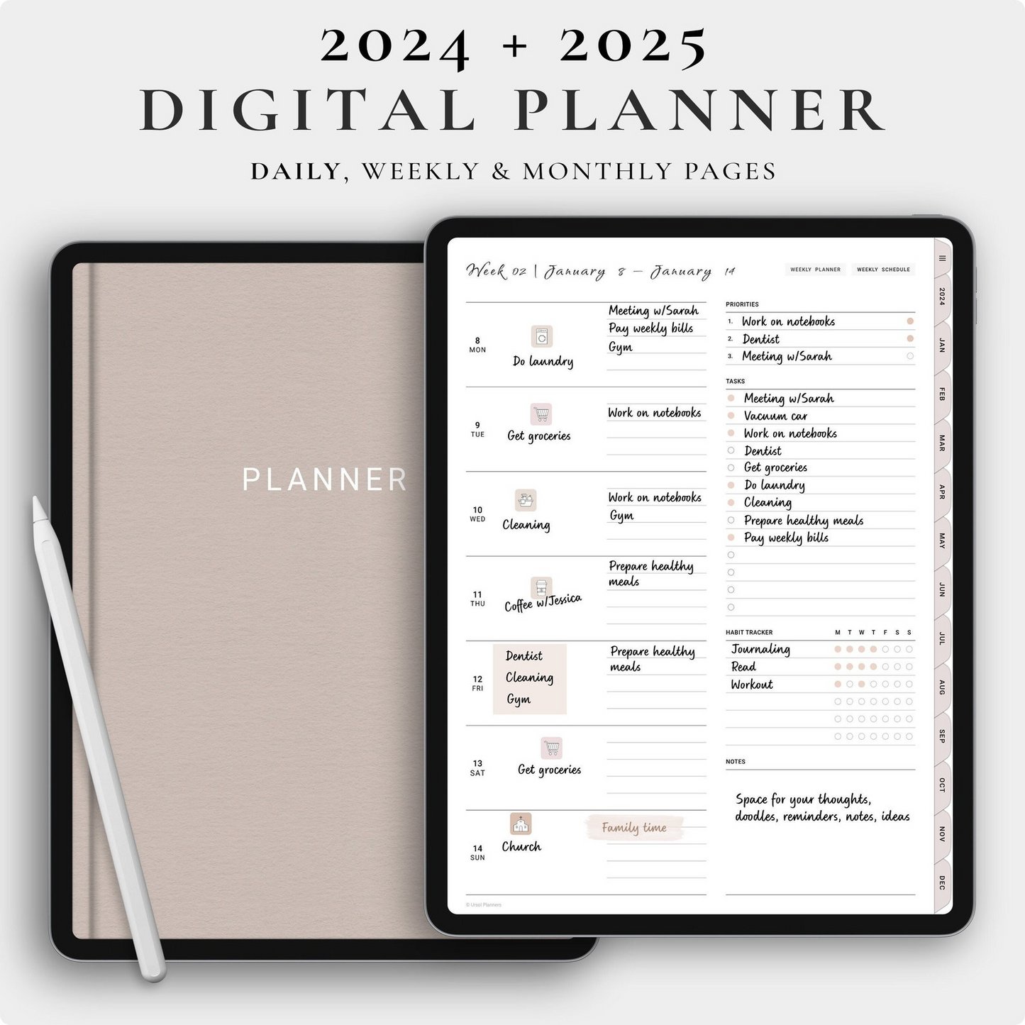Digital Planner 2025 Edition