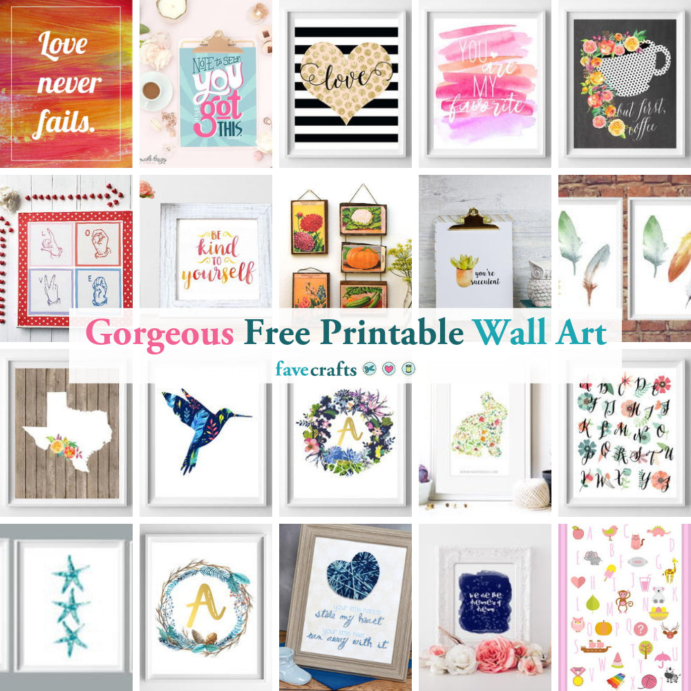 Printable Wall Art Mega Pack