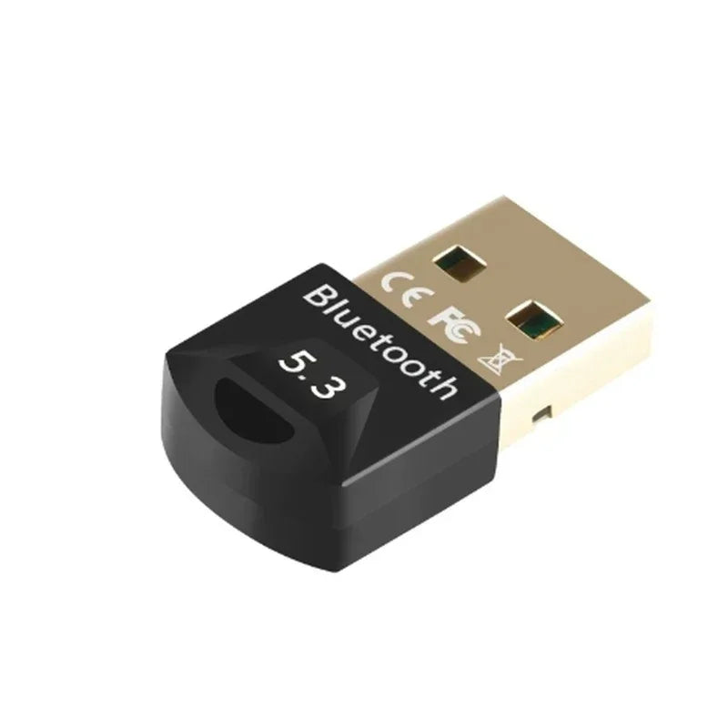VIKEFON 2024 New Bluetooth Adapter for Pc Usb Bluetooth 5.3 Dongle Receiver for Speaker Mouse Keyboard Music Audio Transmitter