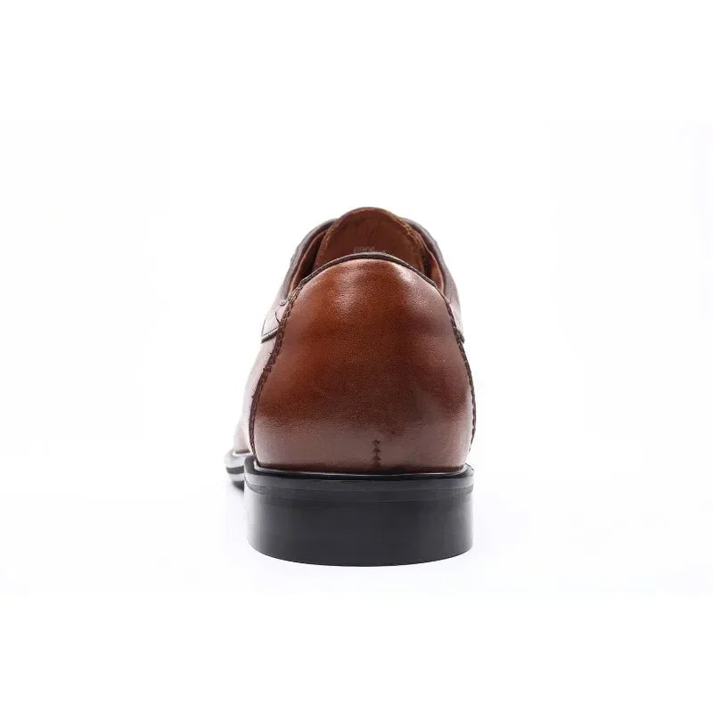 Luxury Men Casual Business Shoes Leather Men Dress Shoes Comfortable Fashion Loafers Shoes for Men Wedding Office Leather Shoes