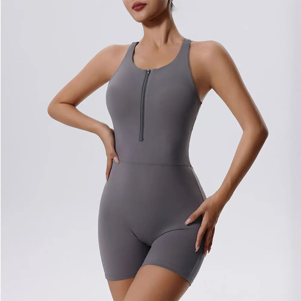 Women's Tracksuit Yoga Set Jumpsuits One Piece Fitness Sportswear Workout Rompers Sportswear Gym Set Workout Clothes For Women