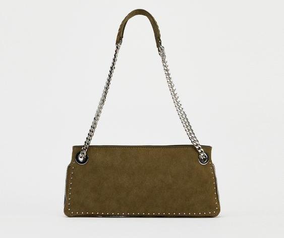 Zara LONG STUDDED BAG