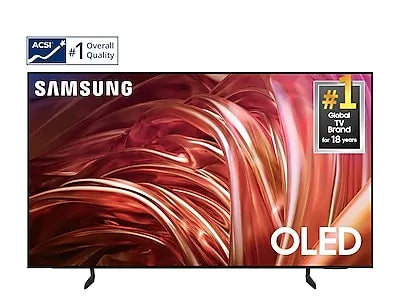 SAMSUNG QN55S85D 55" 4K OLED UHD Smart TV with 120Hz native refresh rate , Series 8