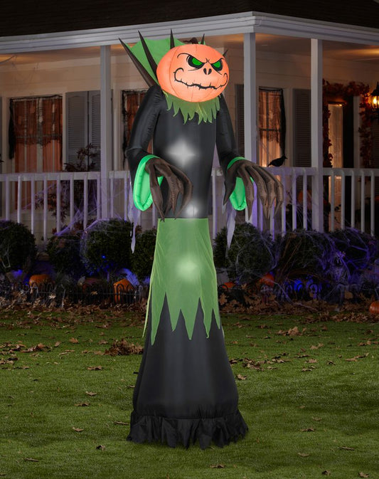 Air Blown Yard Inflatable Pumpkin/Reaper