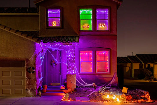 Ashland Mini LED Spooky House Decoration