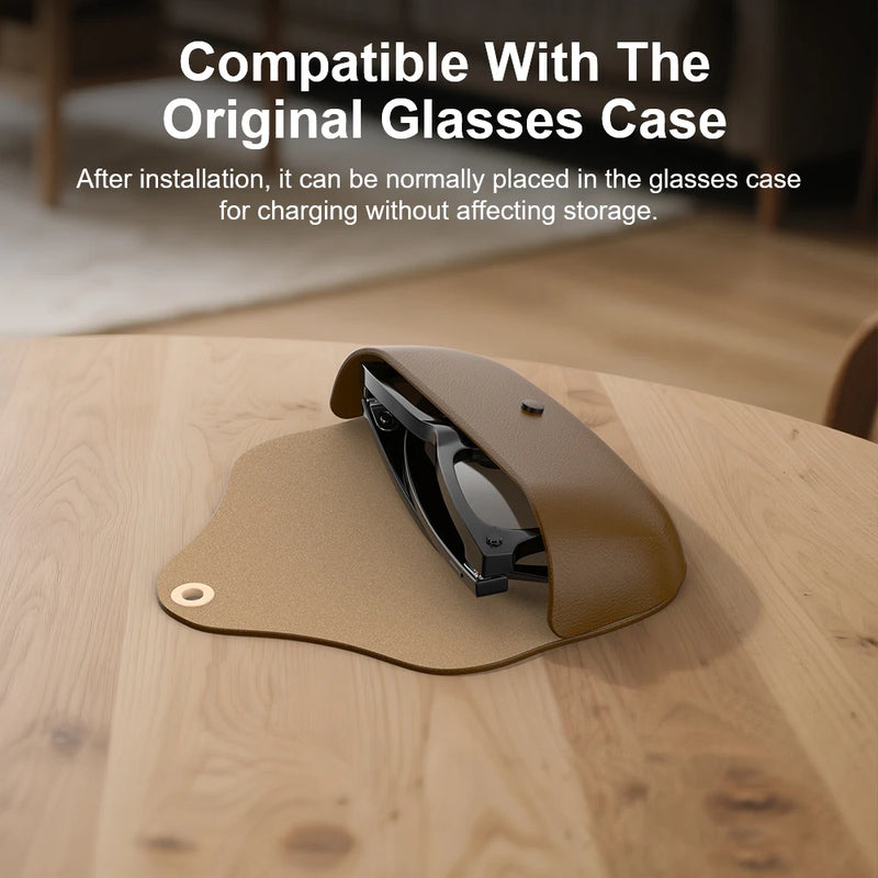 HIBLOKS For Ray-Ban Meta Wayfarer RW4008/RW4006 Skyler RW4010 RW4009/RW4009F AI intelligent Glasser Record Video Shading Sticker