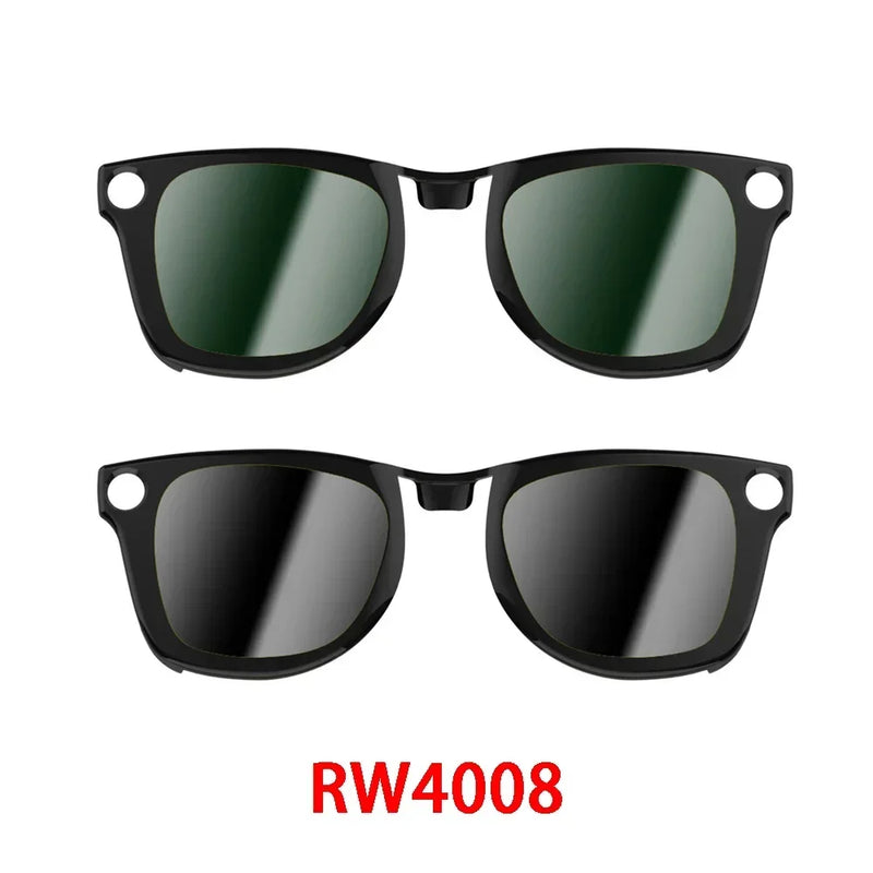Hibloks For Ray-Ban Meta Wayfarer (Large) RW4008 (Standard) RW4006 Glasses Clip Polarized Sunglasses lenses Anti-Glare