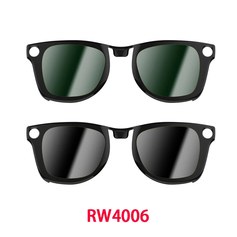 Hibloks For Ray-Ban Meta Wayfarer (Large) RW4008 (Standard) RW4006 Glasses Clip Polarized Sunglasses lenses Anti-Glare