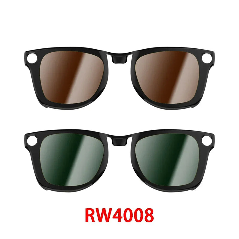 Hibloks For Ray-Ban Meta Wayfarer (Large) RW4008 (Standard) RW4006 Glasses Clip Polarized Sunglasses lenses Anti-Glare