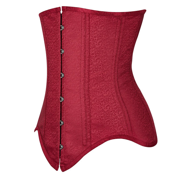 38.5CM Long Torso Underbust Corset Cincher Shapers Steel Bone Waist Trainer Plus Size Underwear Corselet For Women