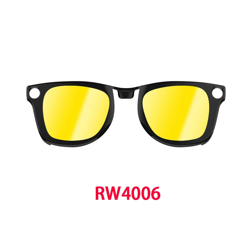 Hibloks For Ray-Ban Meta Wayfarer (Large) RW4008 (Standard) RW4006 Glasses Clip Polarized Sunglasses lenses Anti-Glare